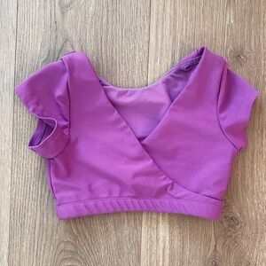 Five dancewear girls athletic top - Purple